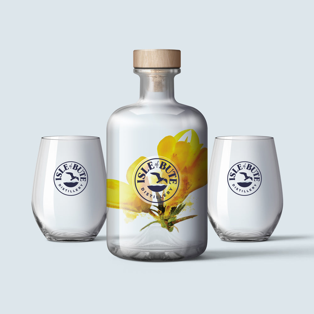 Bottle & Glass Gift Box