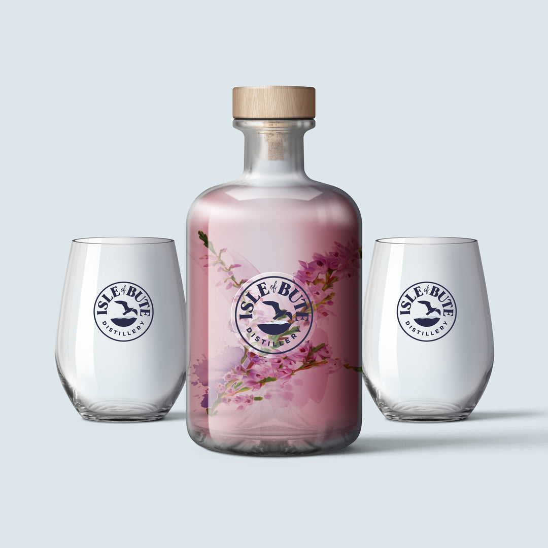 Bottle & Glass Gift Box