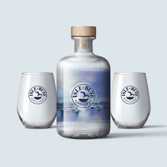 Bottle & Glass Gift Box