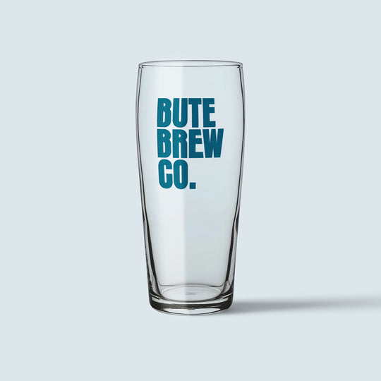 Bute Brew Co. Pint Glass